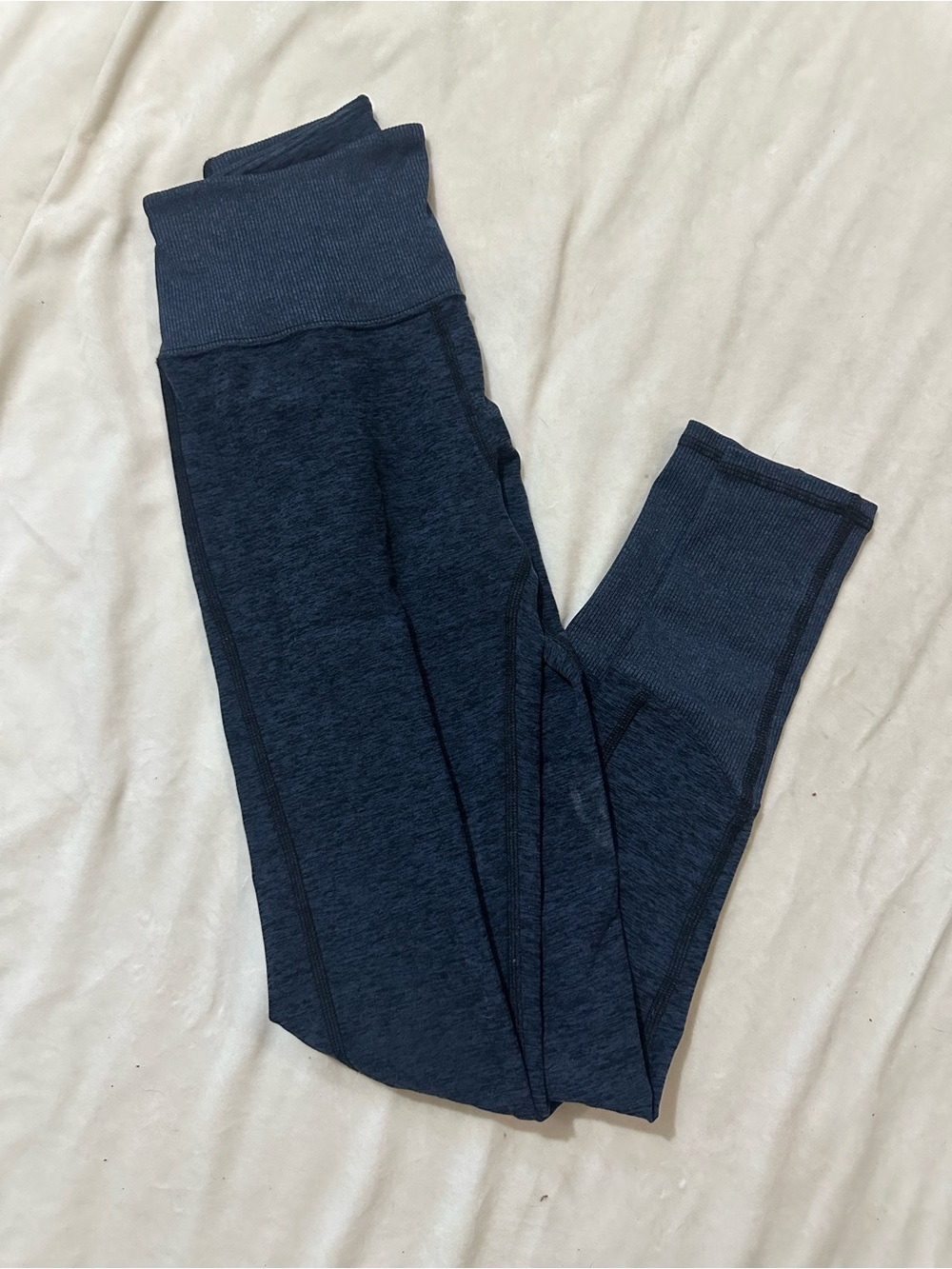 Alo Navy Blue Active Leggings